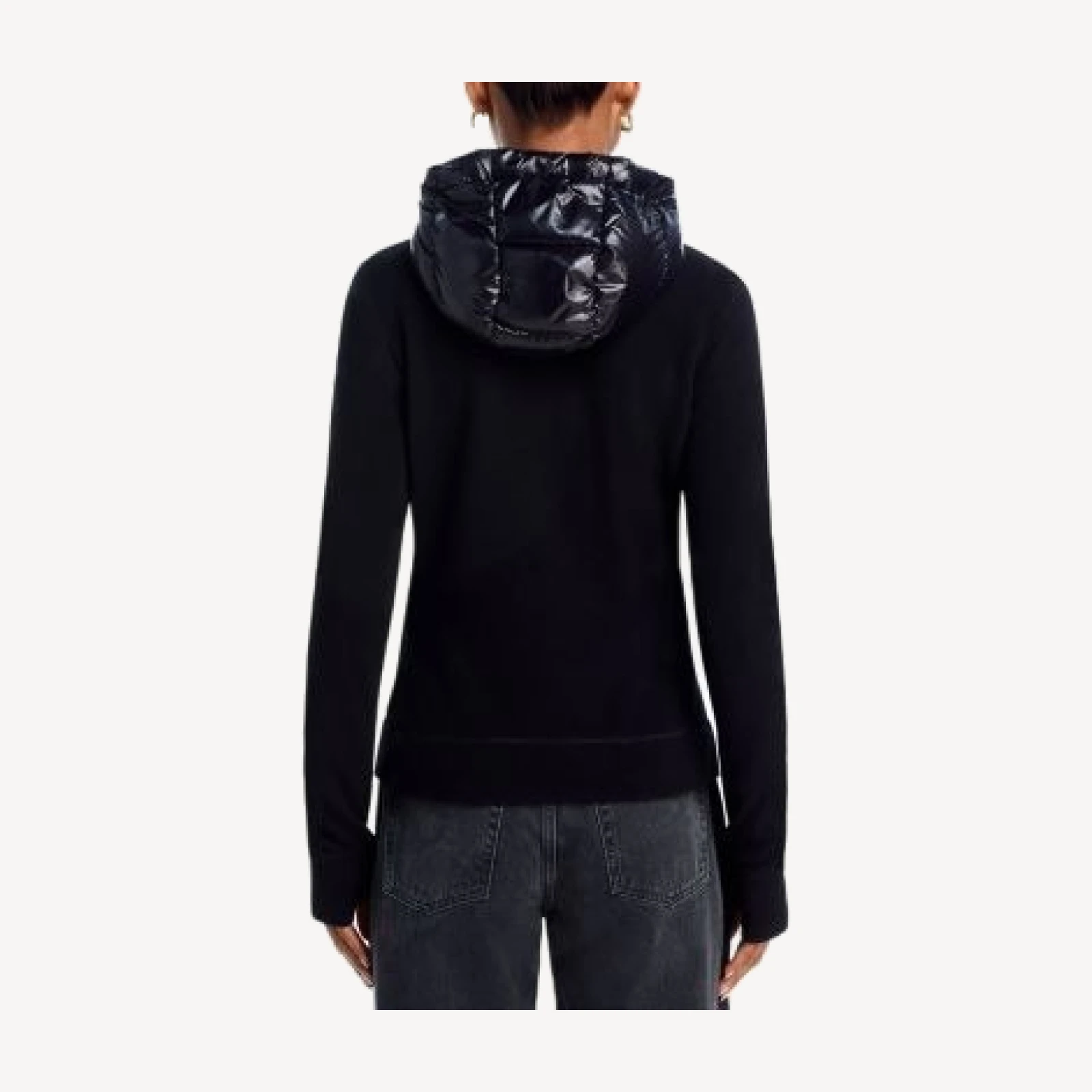 Moncler Padded Wool Puffer Cardigan