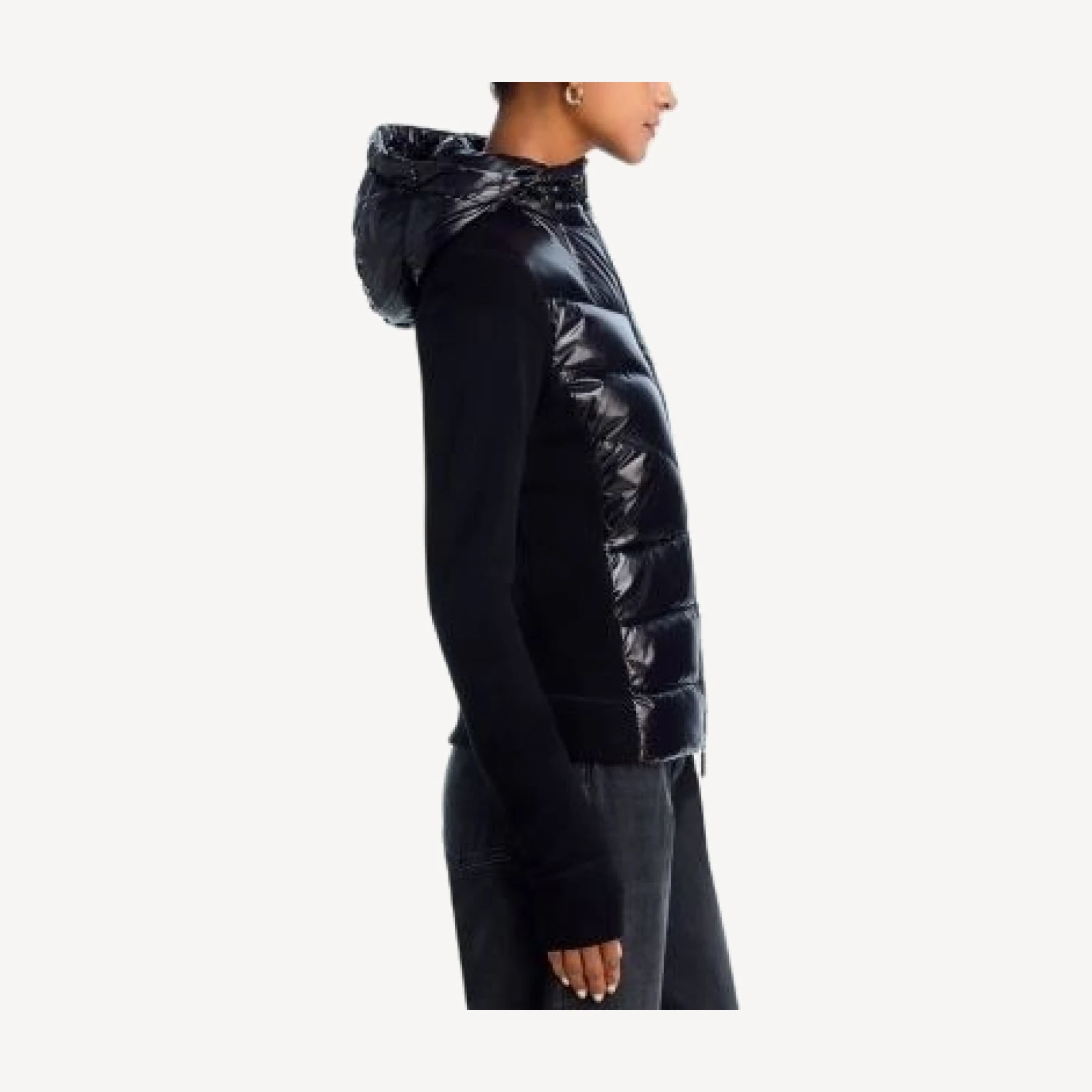 Moncler Padded Wool Puffer Cardigan