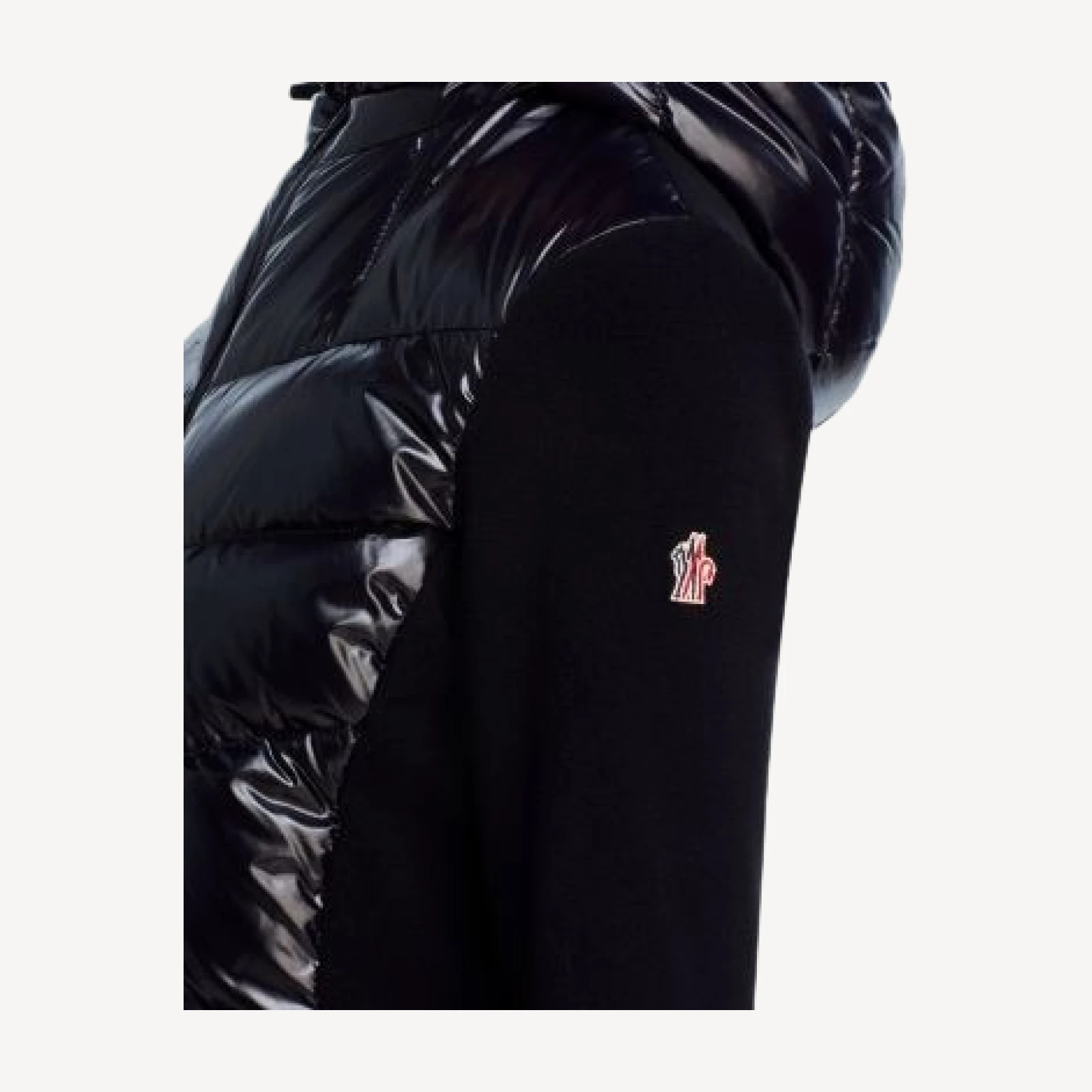 Moncler Padded Wool Puffer Cardigan