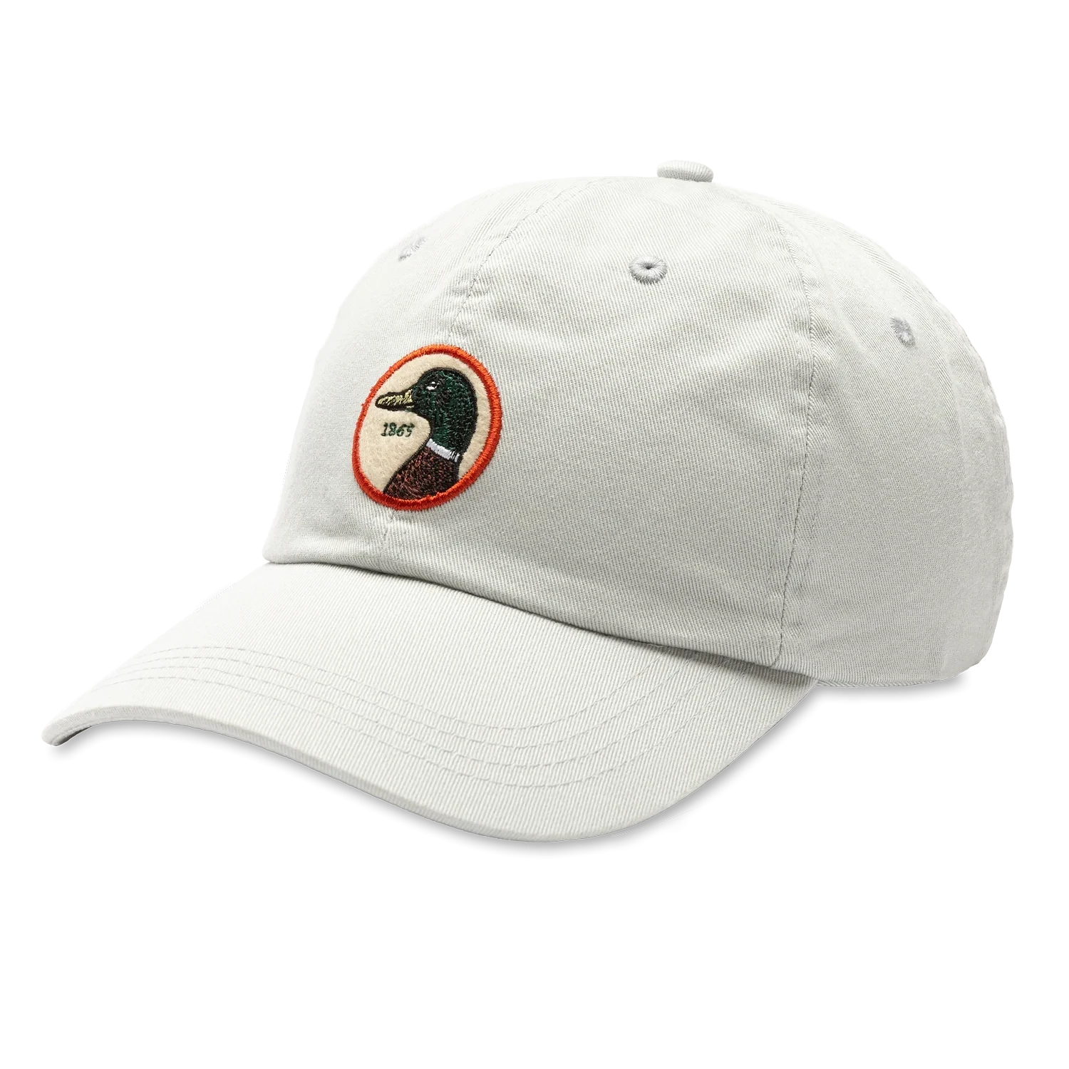 Circle Patch Twill Hat - Ash