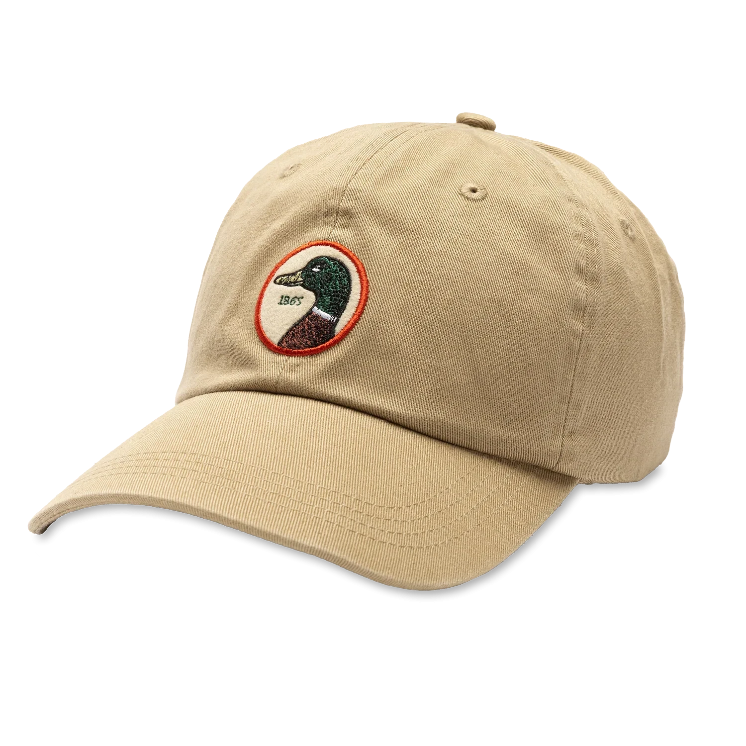 Circle Patch Twill Hat - Khaki