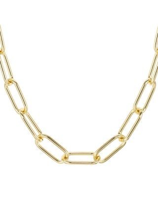 Aqua Chain Necklace, 32 - Exclusive
