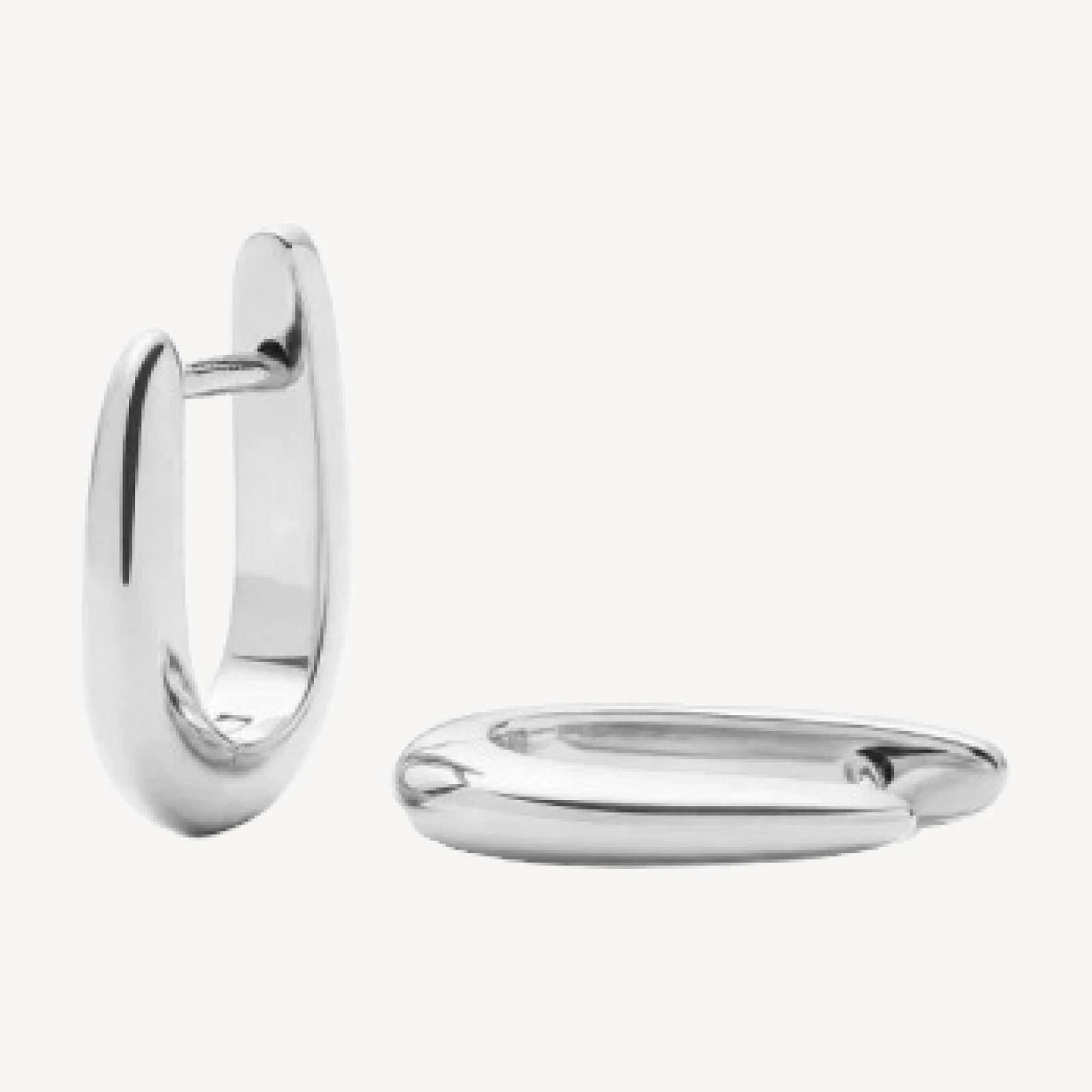 Claw Huggies | Silver Plated