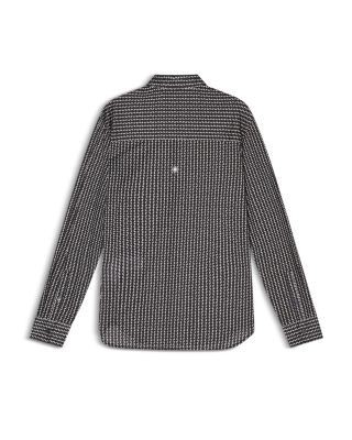Emporio Armani Regular Fit Micro-Geo Shirt, photo 2