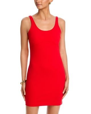 Aqua Ponte Tank Mini Dress - Exclusive