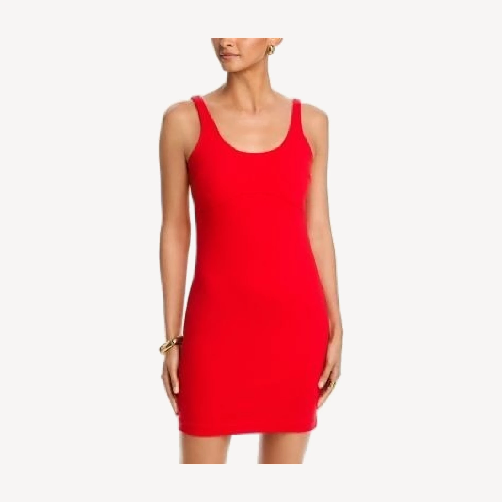 Aqua Ponte Tank Mini Dress - Exclusive