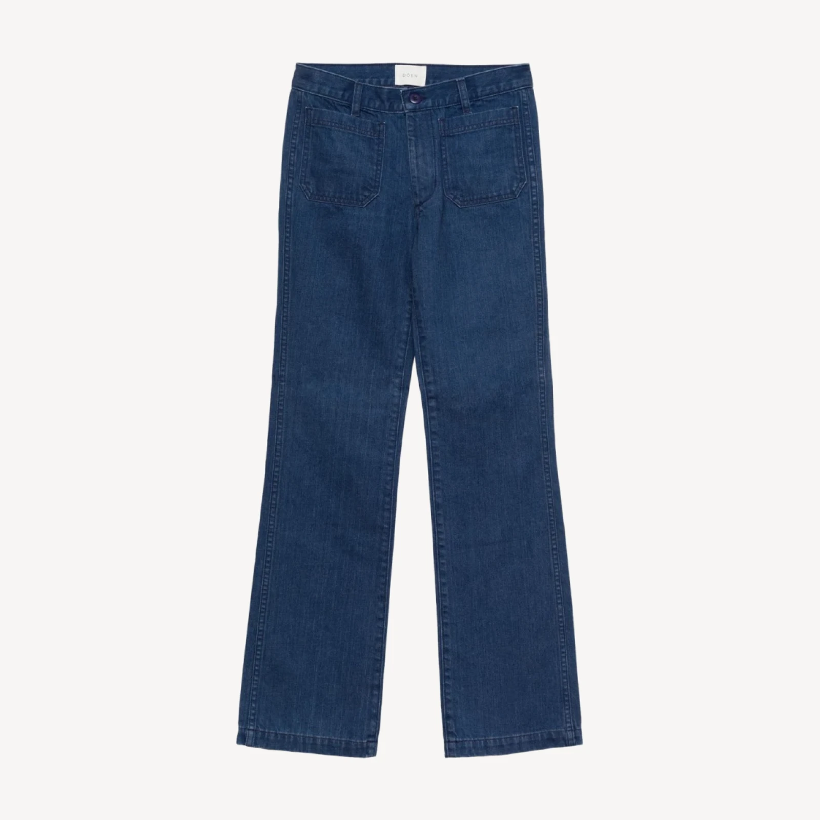 MARITIME MID RISE JEAN -- SIRENES WASH
