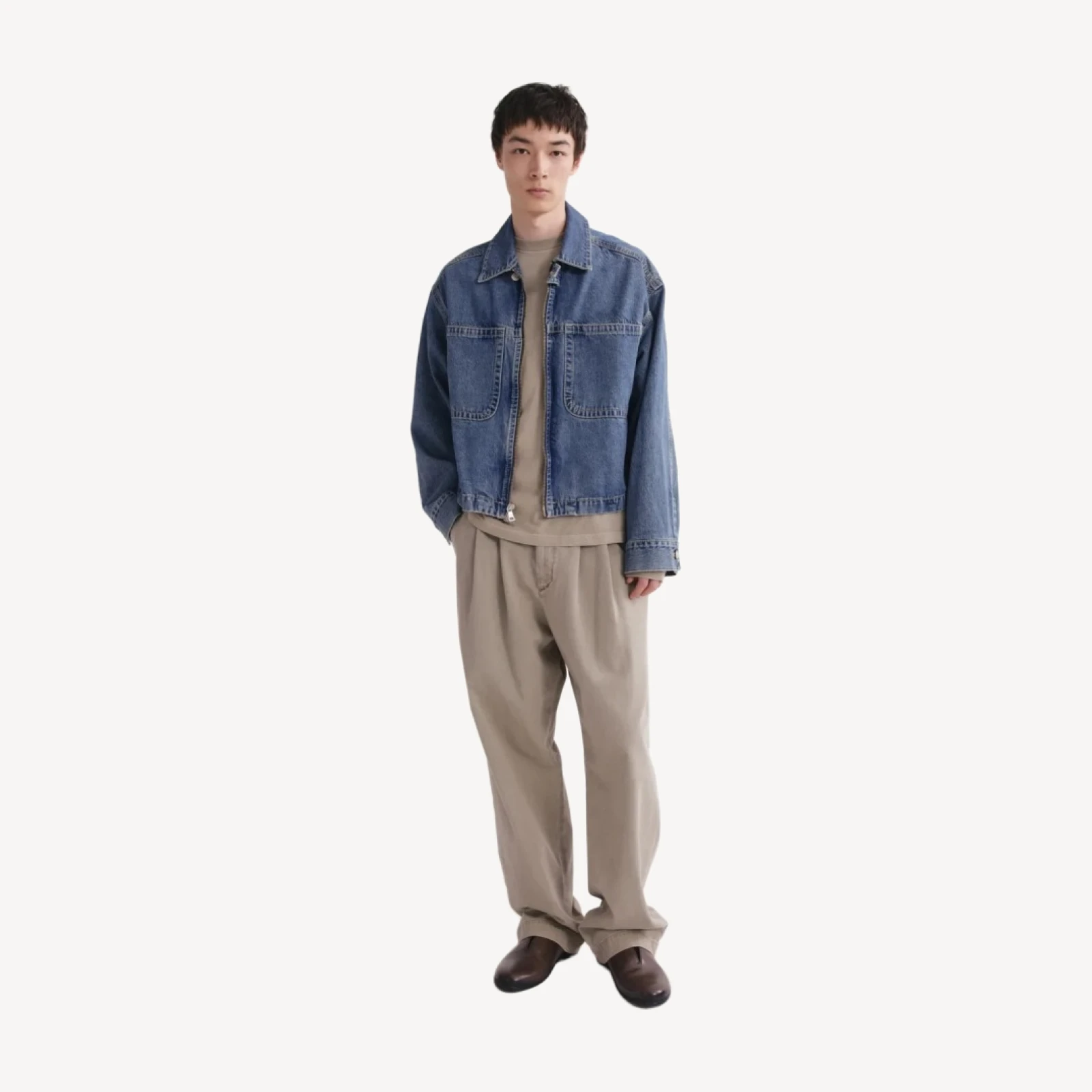 Slater Trouser in Wicker