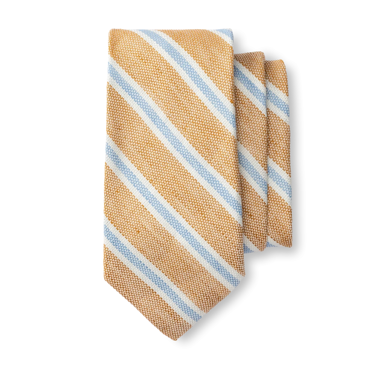 Linen Cotton Stripe Tie