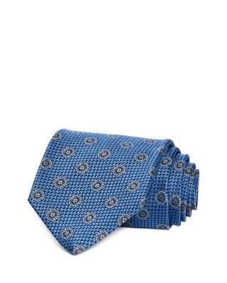 David Donahue Medallion Classic Silk Tie