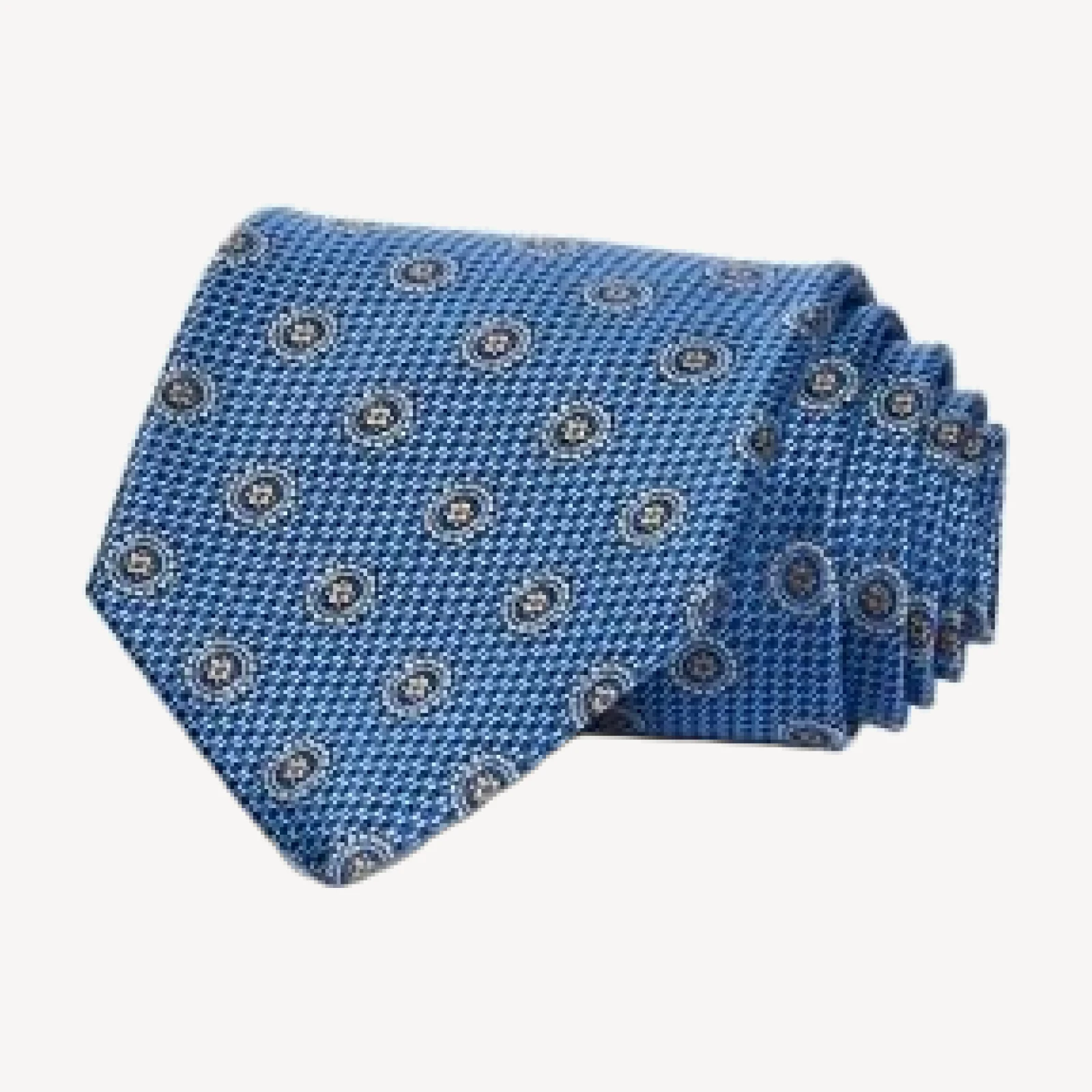 David Donahue Medallion Classic Silk Tie