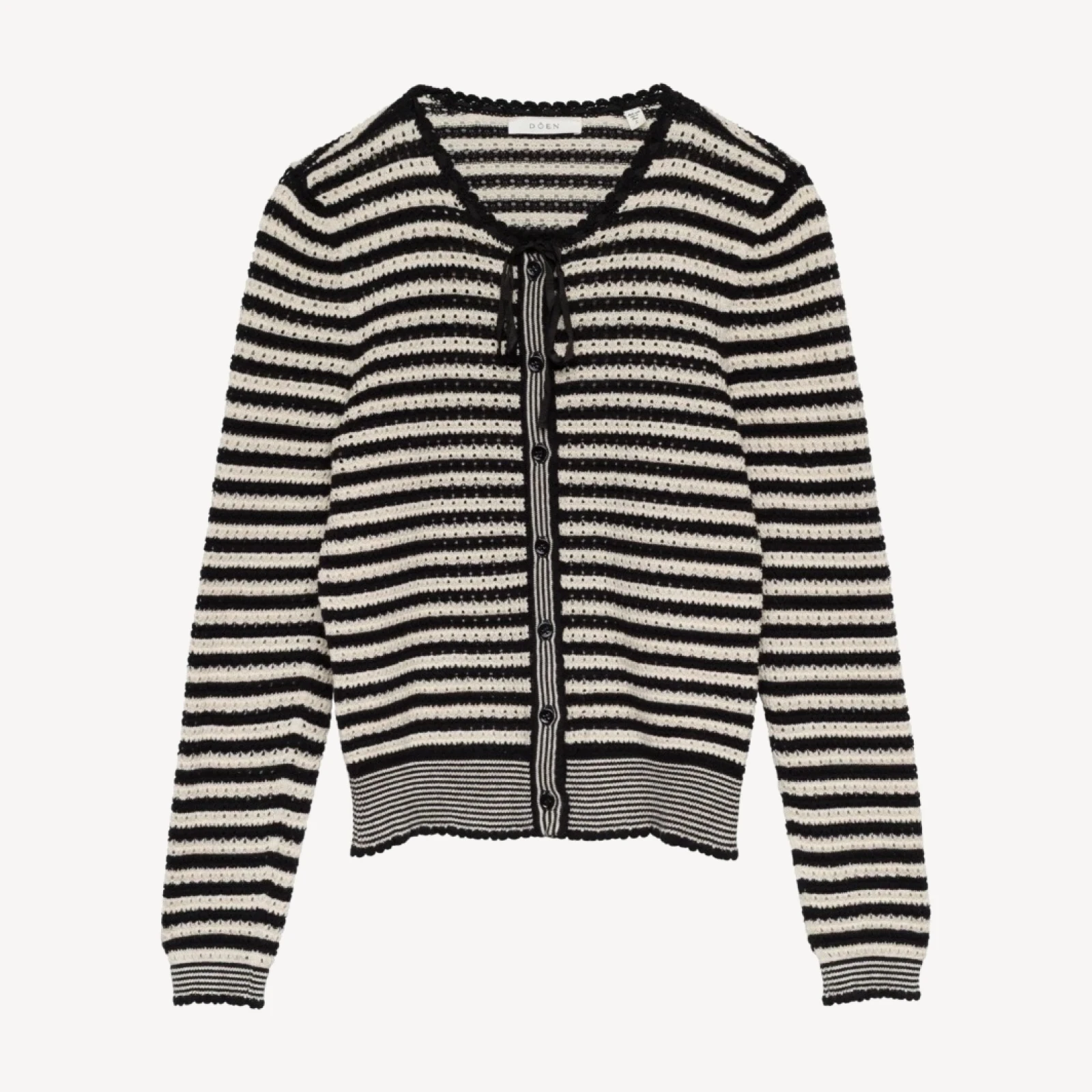 EVERLYN CARDIGAN -- SIDONIE STRIPE