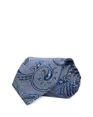 David Donahue Paisley Classic Silk Tie