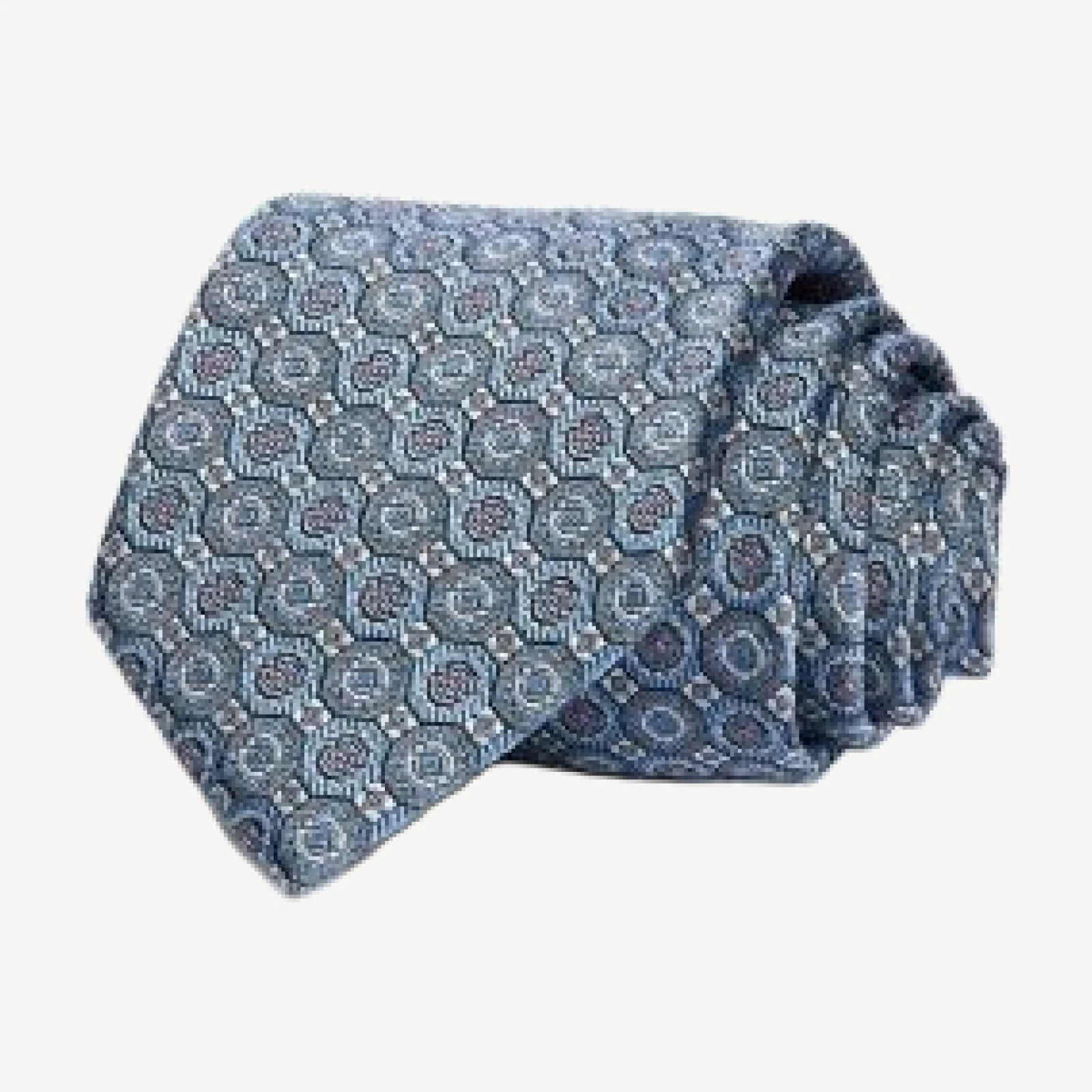 David Donahue Jacquard Classic Silk Blend Tie