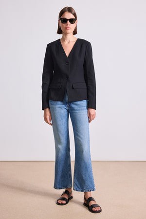 Asma Blazer Top