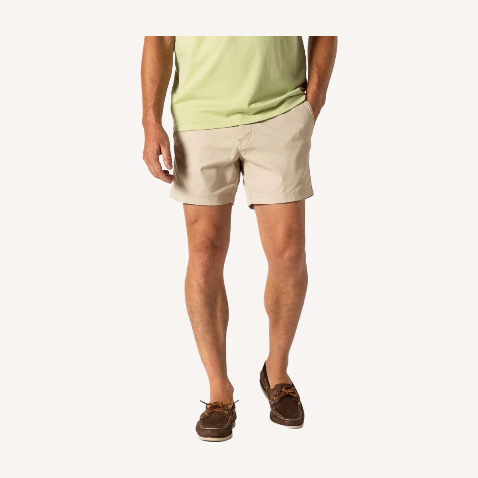 6" Harbor Performance Short - Stone
