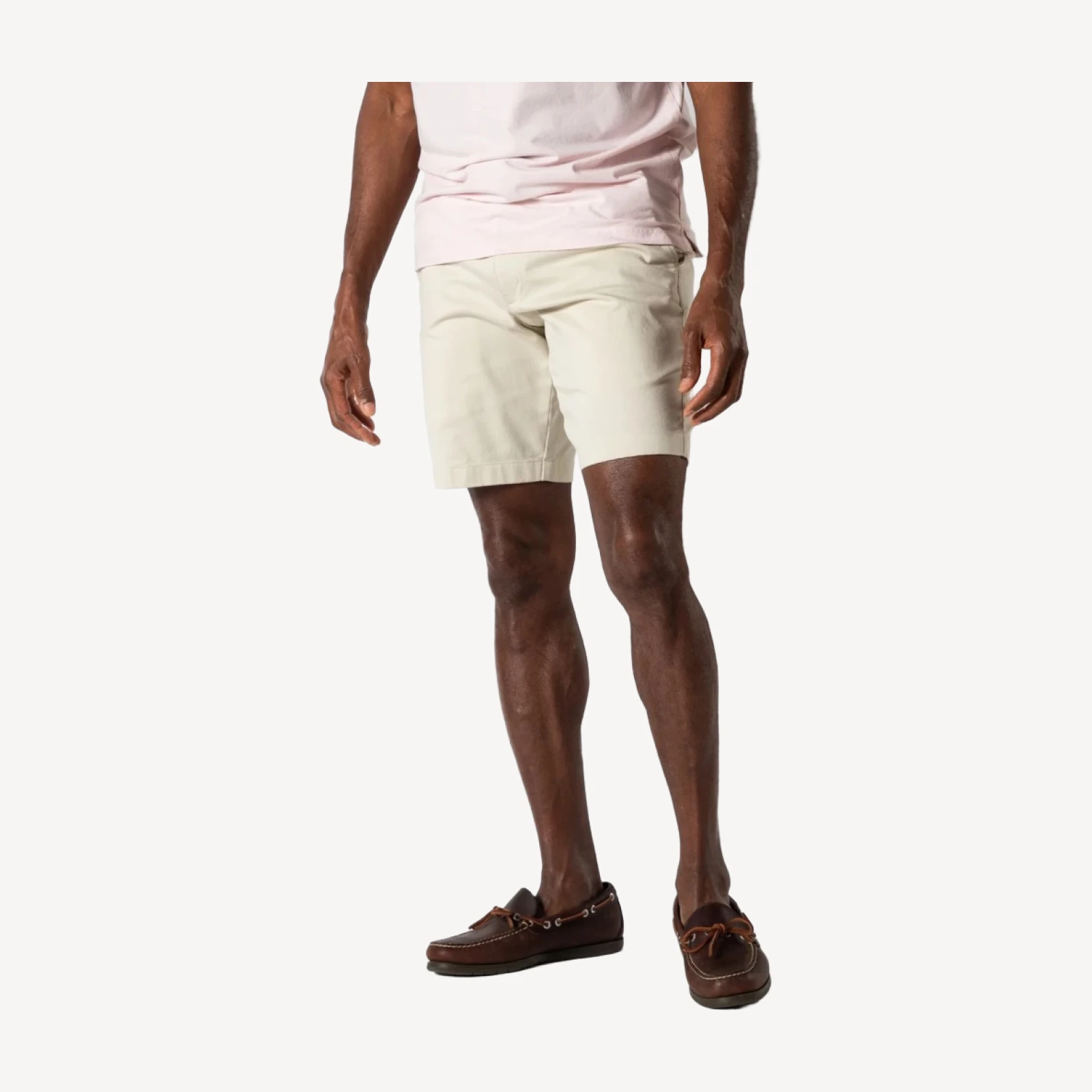 9" Gold School Chino Short - Stone Gold Patch