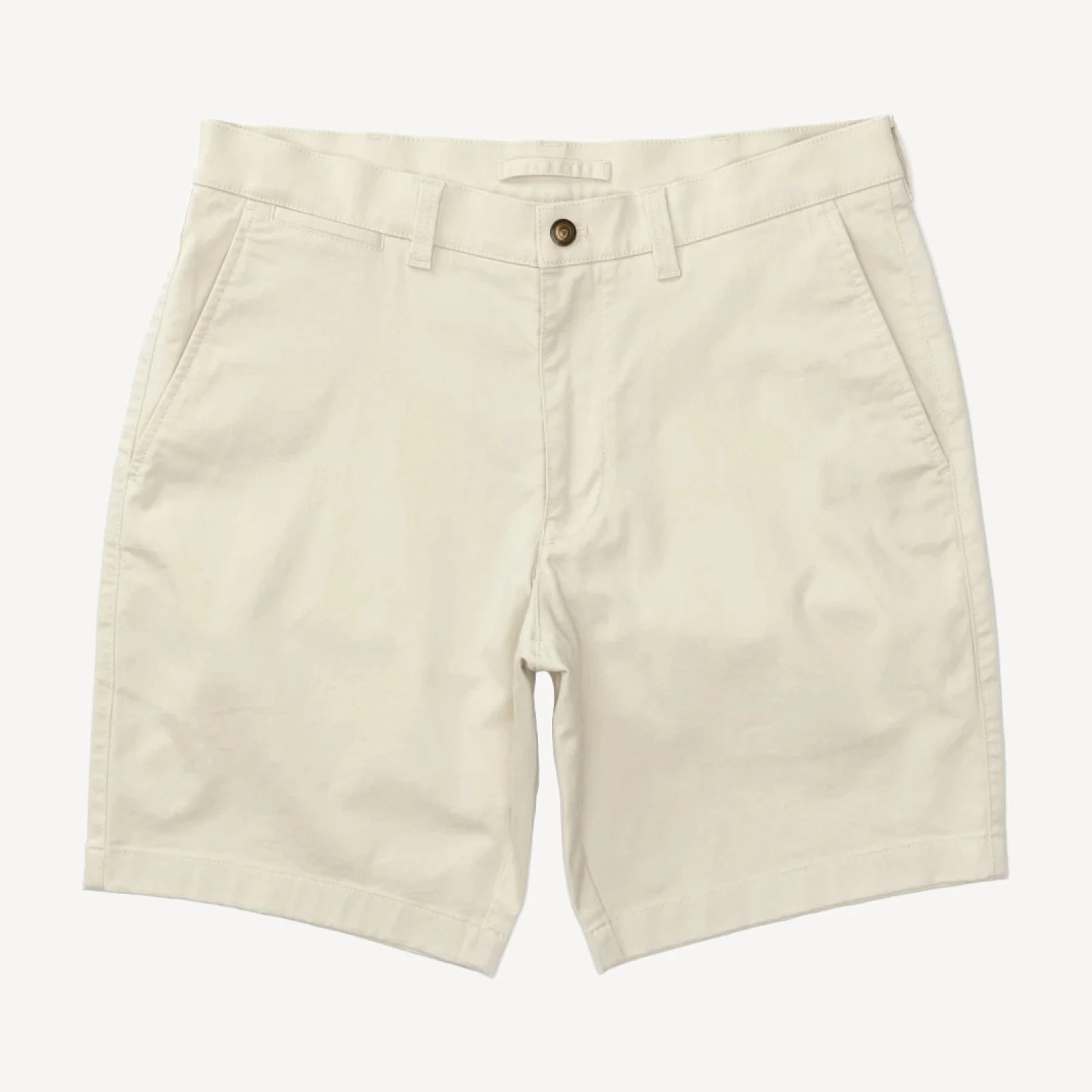 9" Gold School Chino Short - Stone Gold Patch