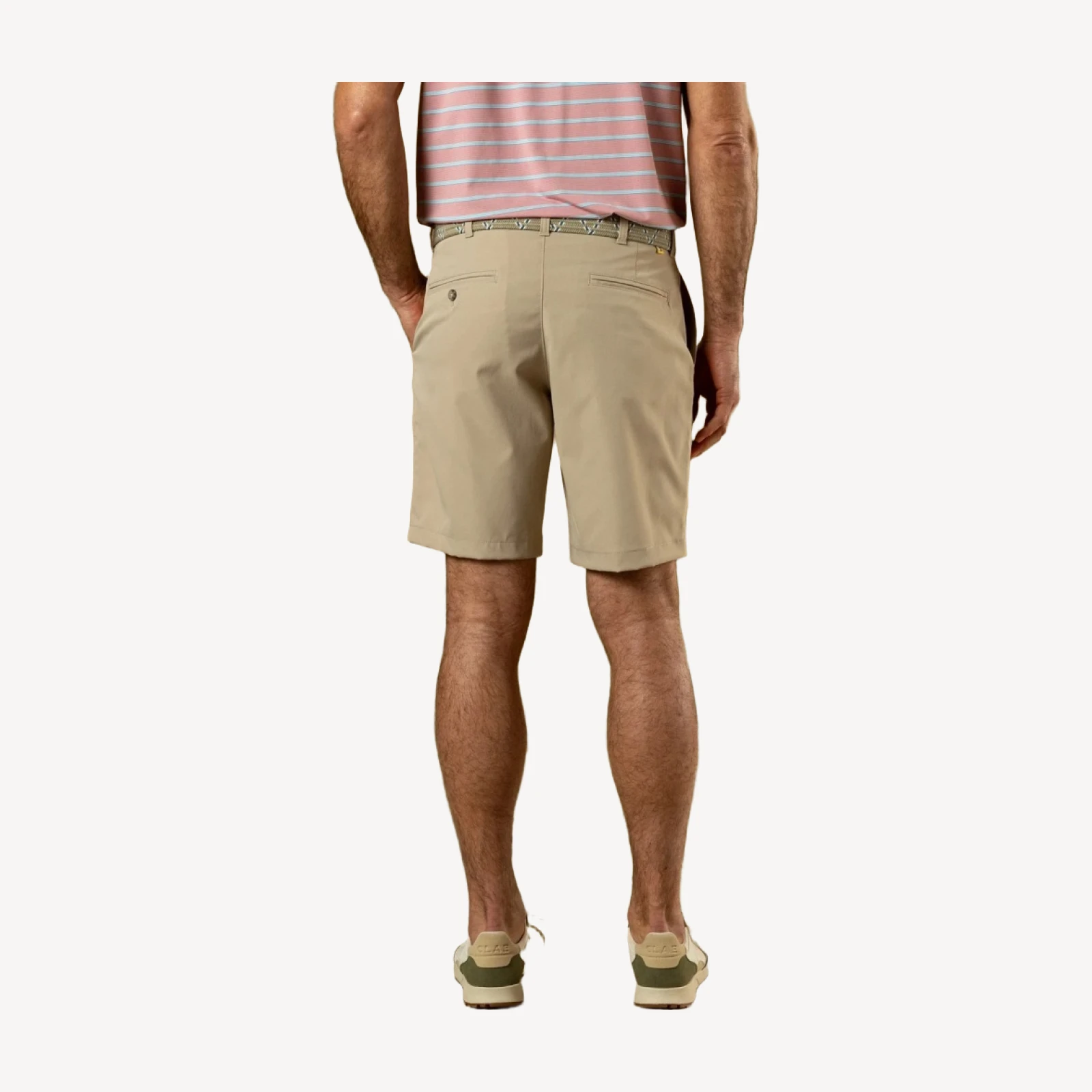 9" Long Drive Performance Short - Khaki