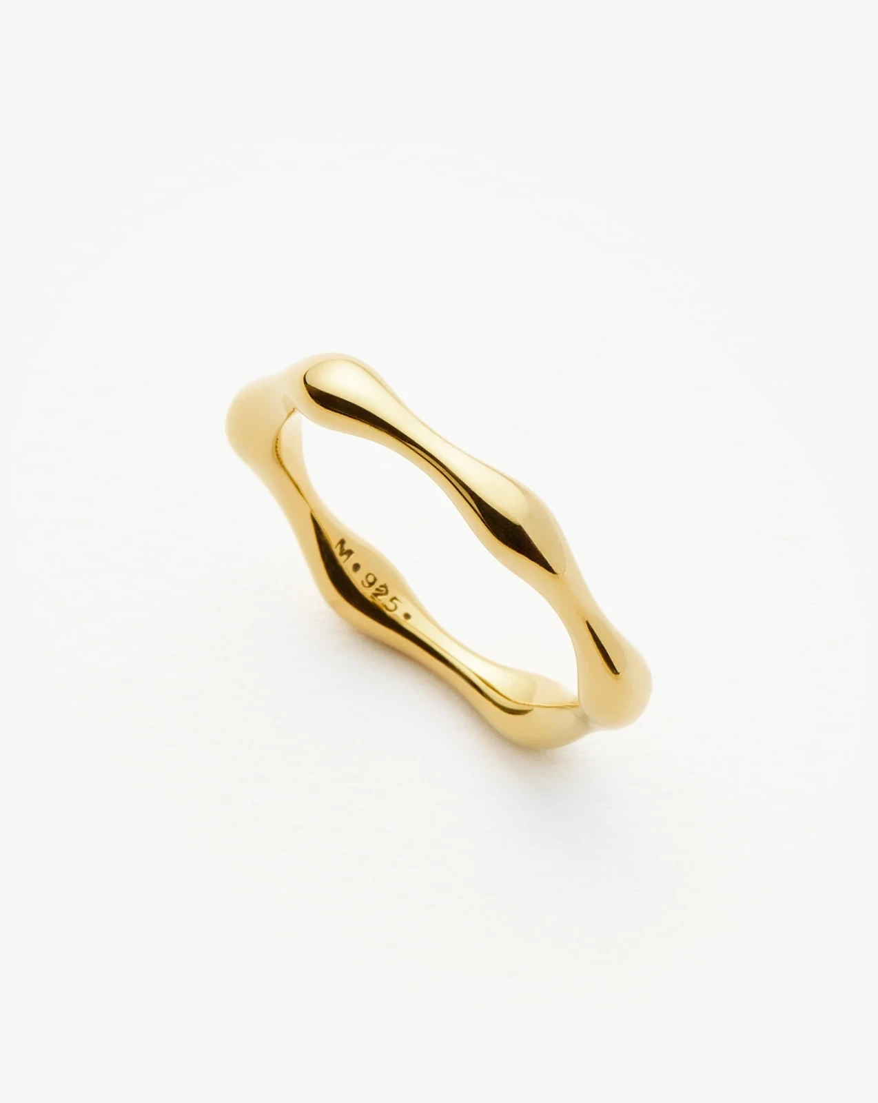 Molten Stacking Ring | 18ct Gold Vermeil
