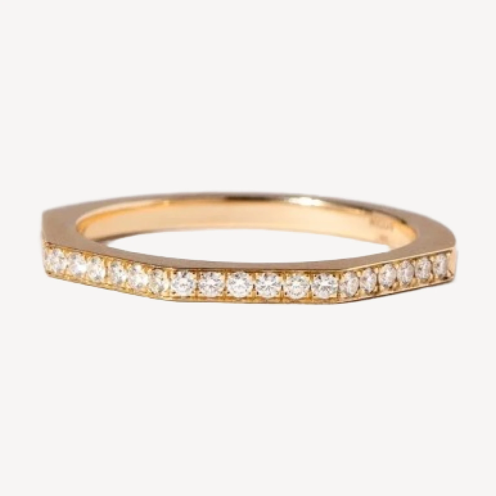 Segmented Half Hoop Band - 1.7mm