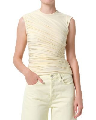 Agolde Ester Ruched Top