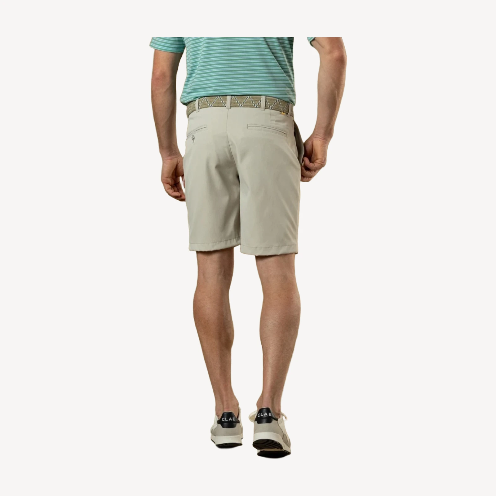9" Long Drive Performance Short - Stone