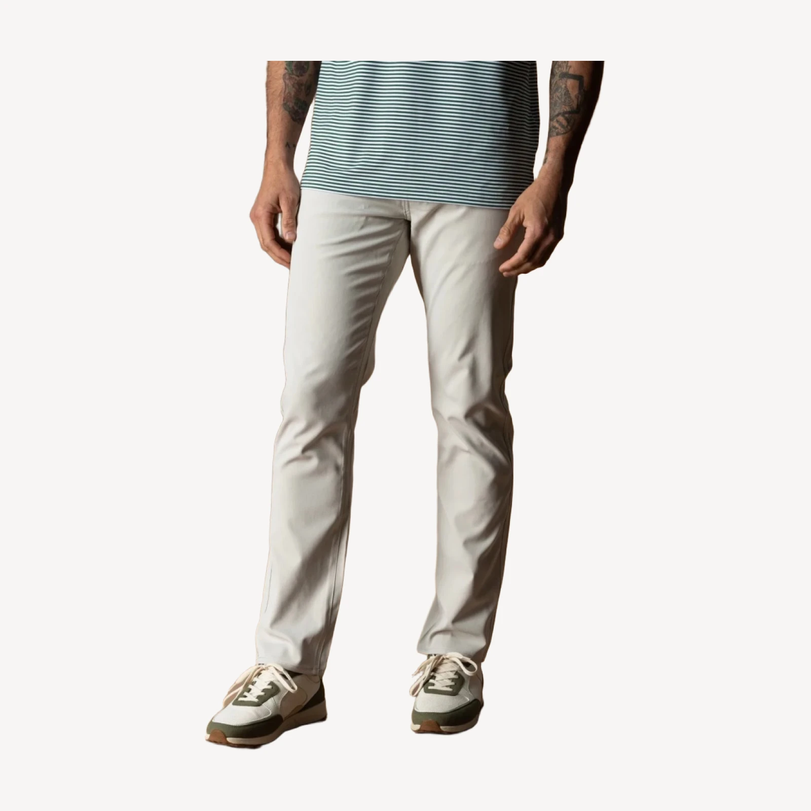 Long Drive Performance Five-Pocket - Stone