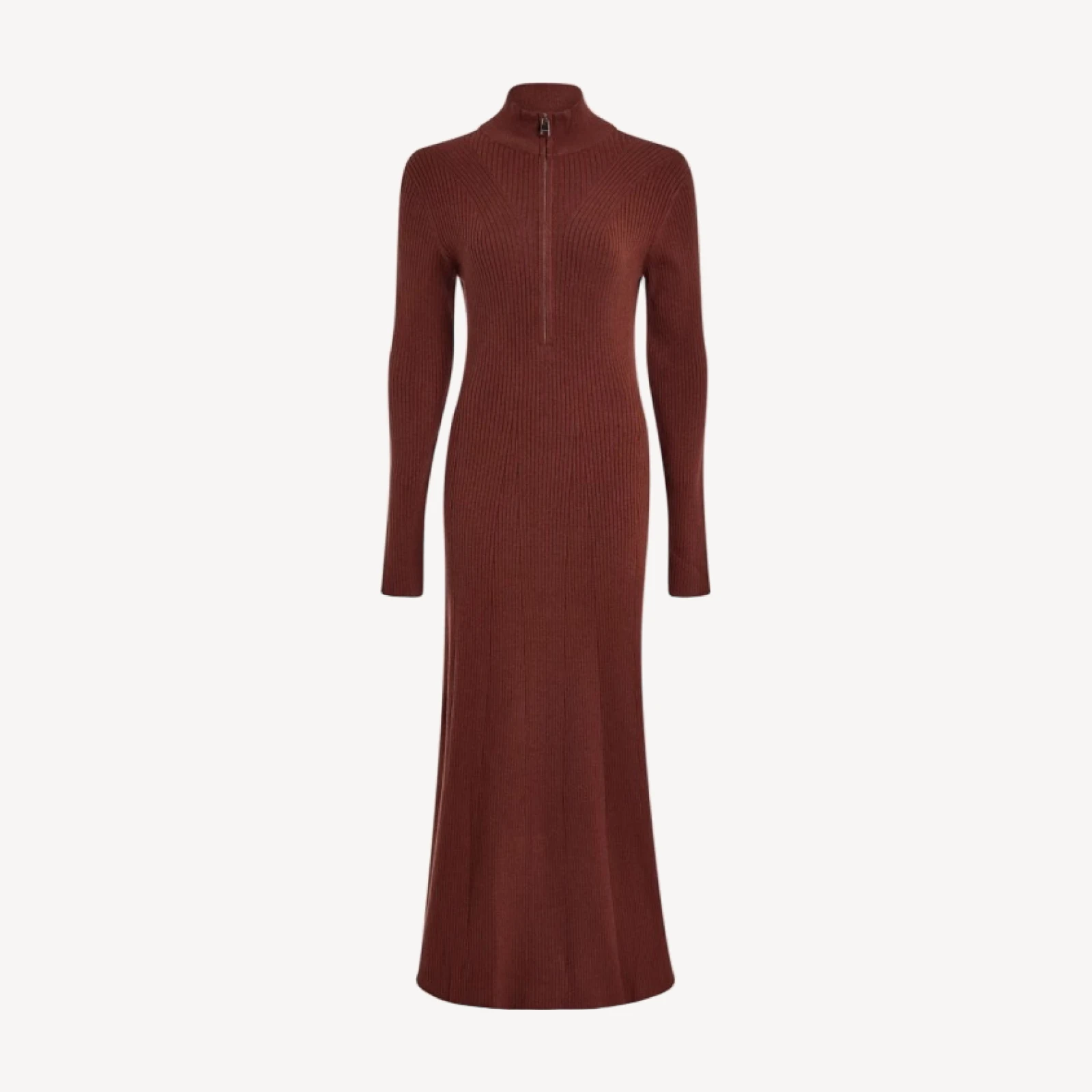 Burnet Zip Knit Maxi Dress