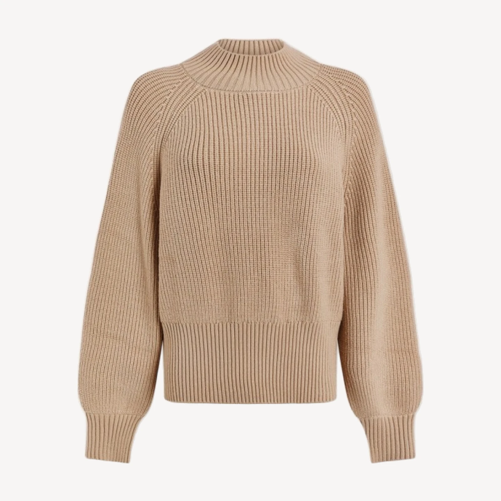 Martina High Neck Rib Knit