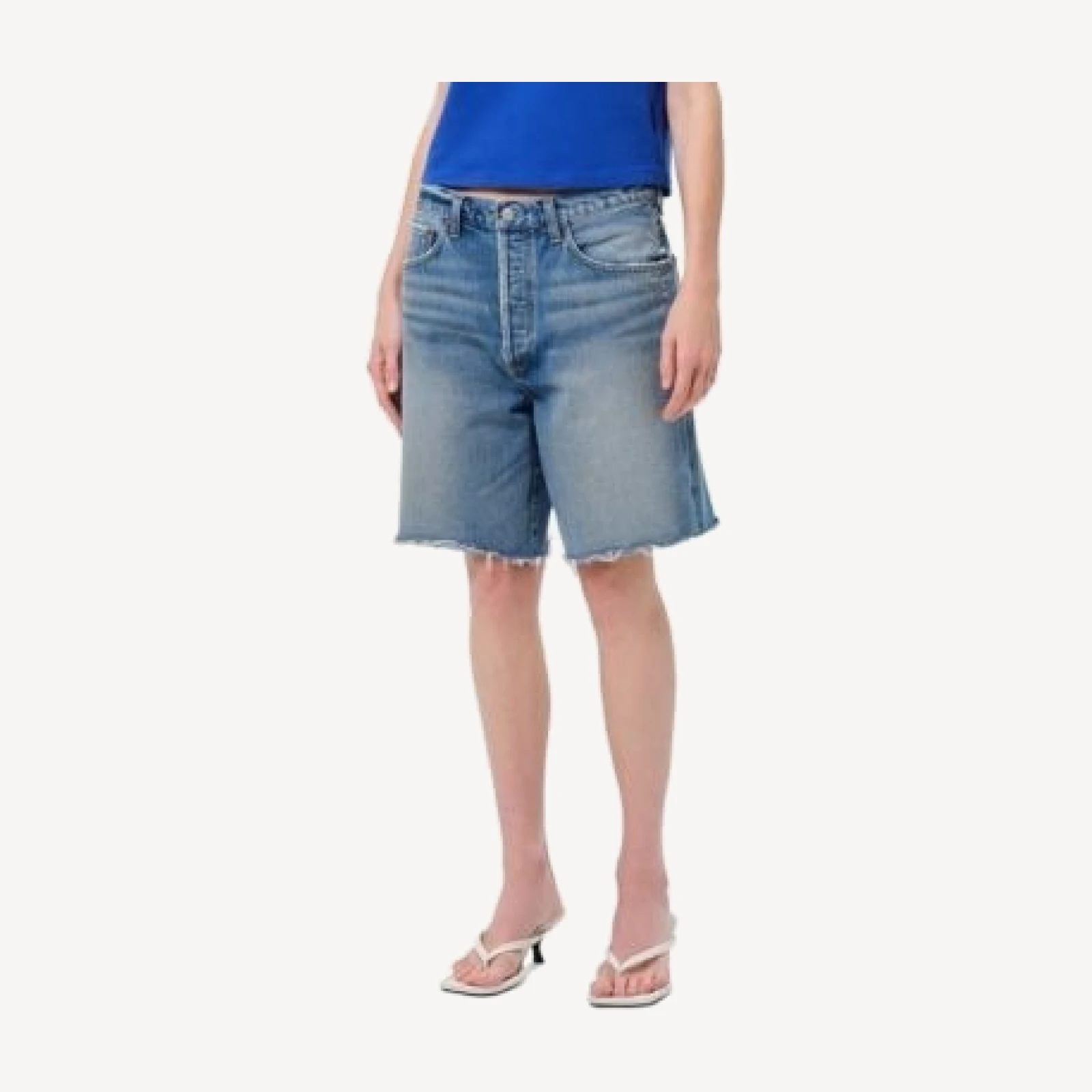 Agolde Indra Hip Slung Baggy Shorts