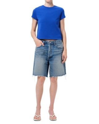 Agolde Indra Hip Slung Baggy Shorts