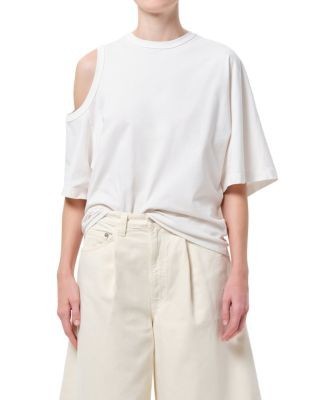 Agolde Shoulder Cut Out T Shirt