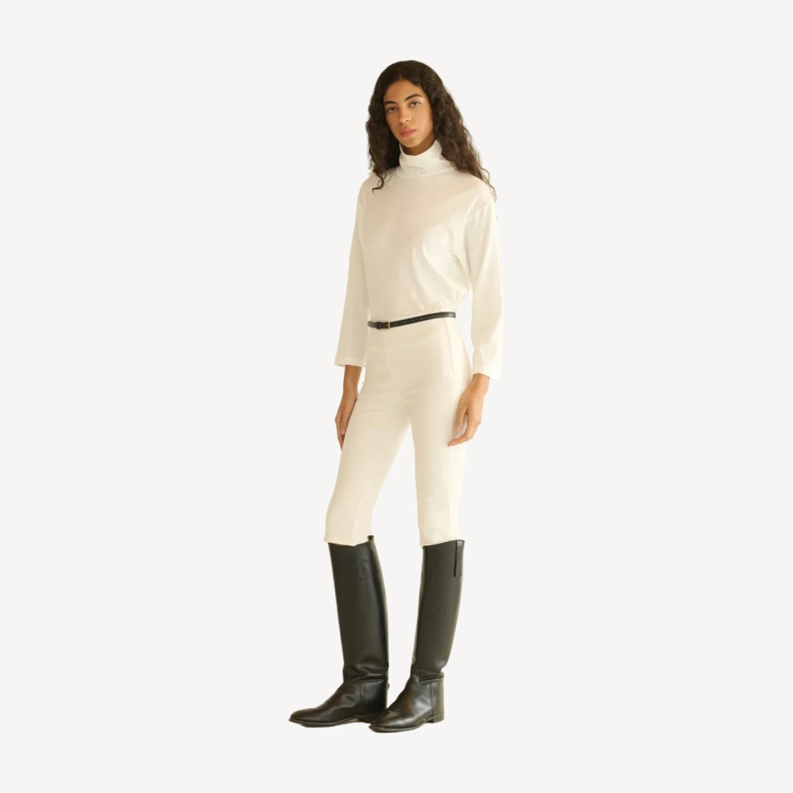 HAWTHORN TURTLENECK -- SALT