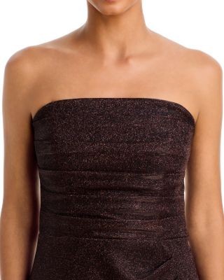 Aqua Galaxy Strapless Gown - Exclusive