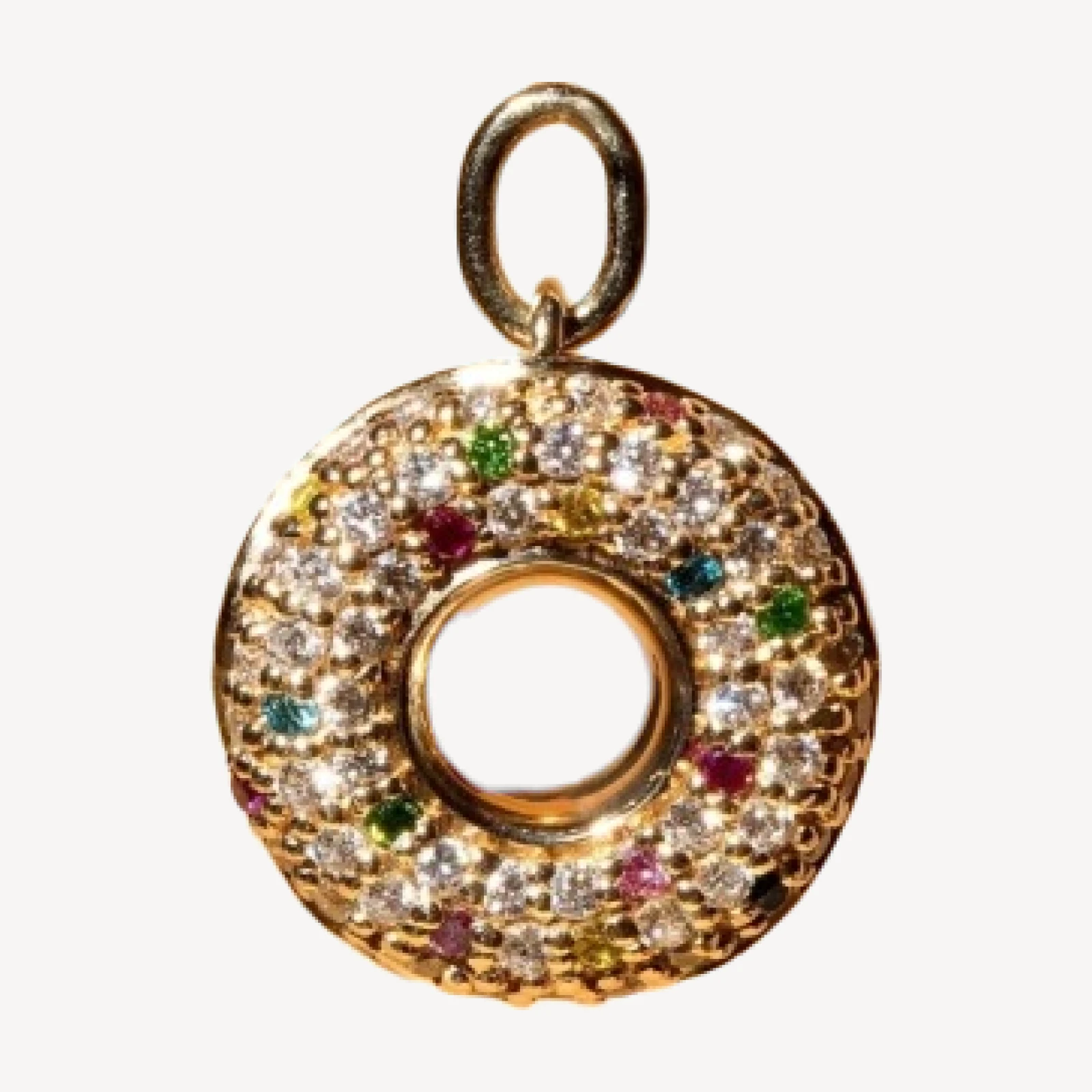 Sprinkle Donut Charm