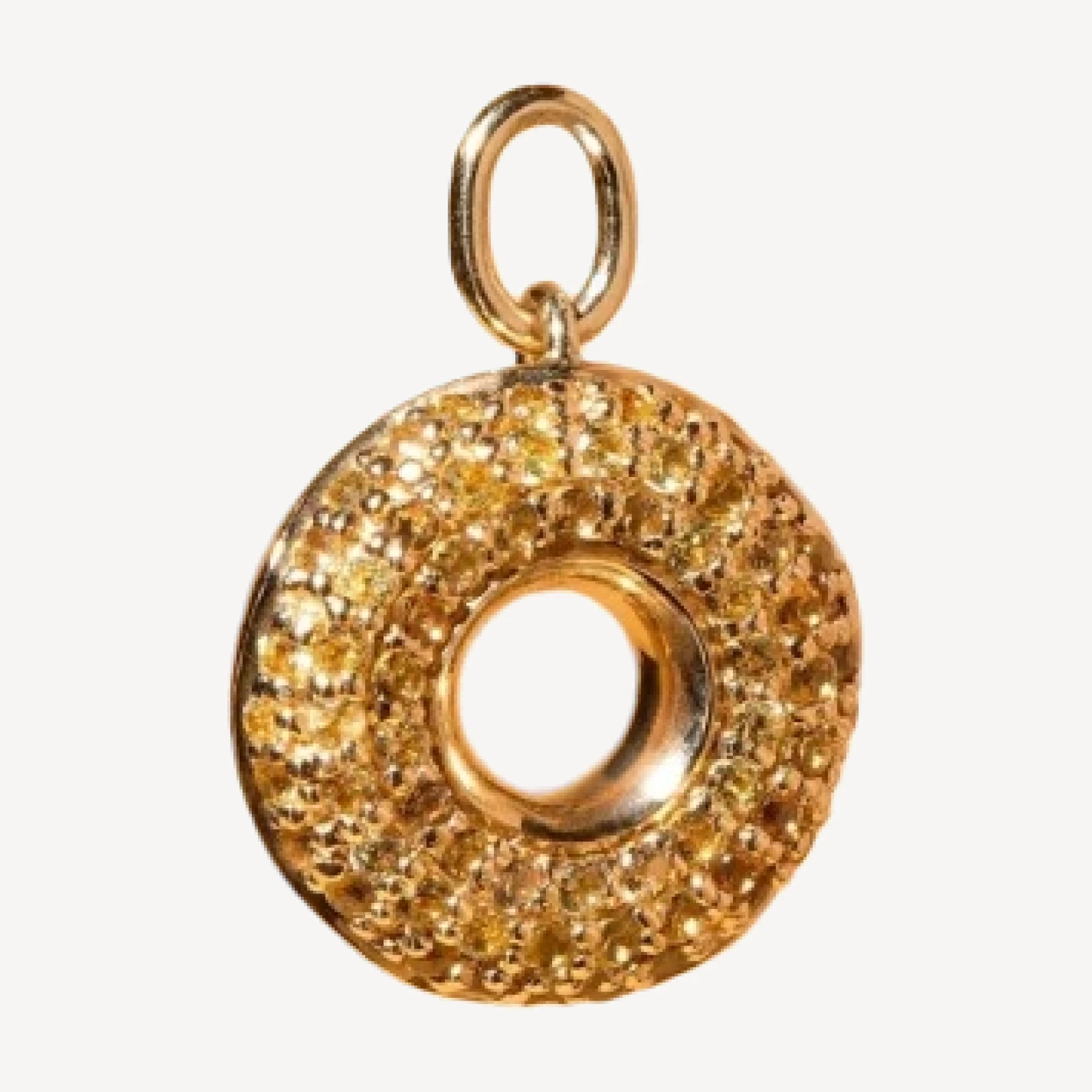 Lemon Donut Charm
