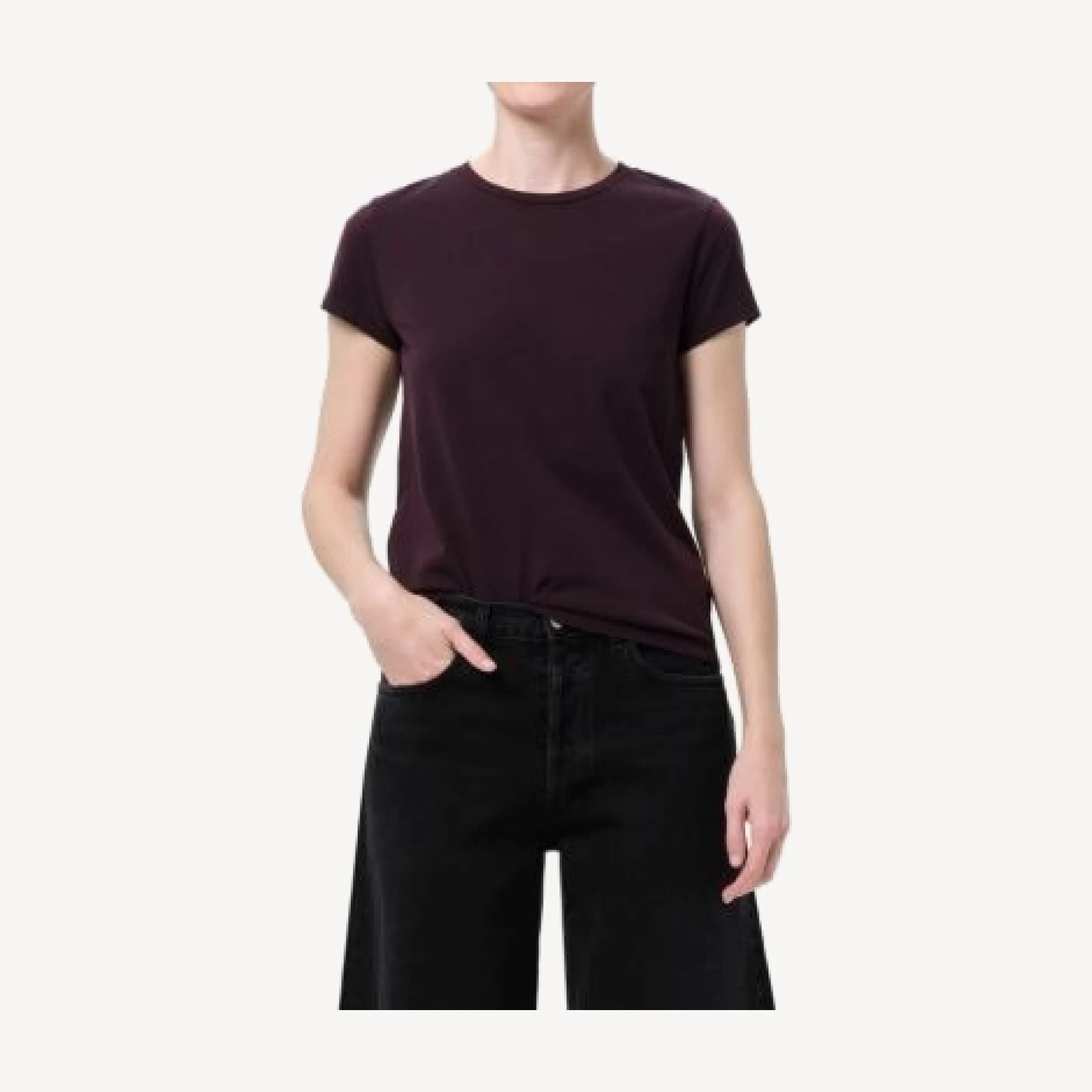 Agolde Adine Long Line Tee