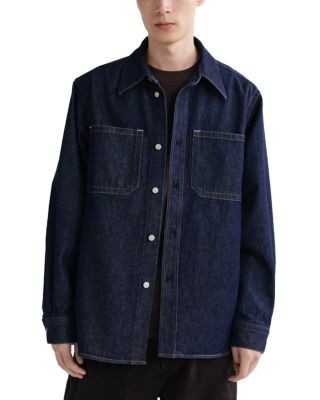 Agolde Craven Cotton Denim Pocket Shirt