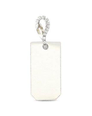 Allsaints Phoebe Signature Dog Tag Long Pendant Necklace, 32, photo 4
