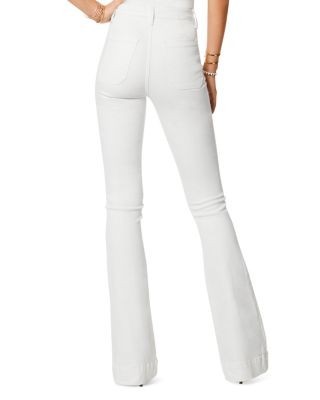 Ramy Brook Cindy High Rise Flare Jeans in White, photo 2