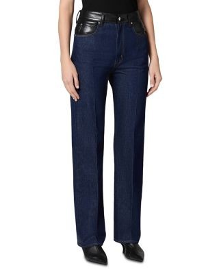 Agolde Morgan High Rise Stovepipe Jeans in Rinse/Detox