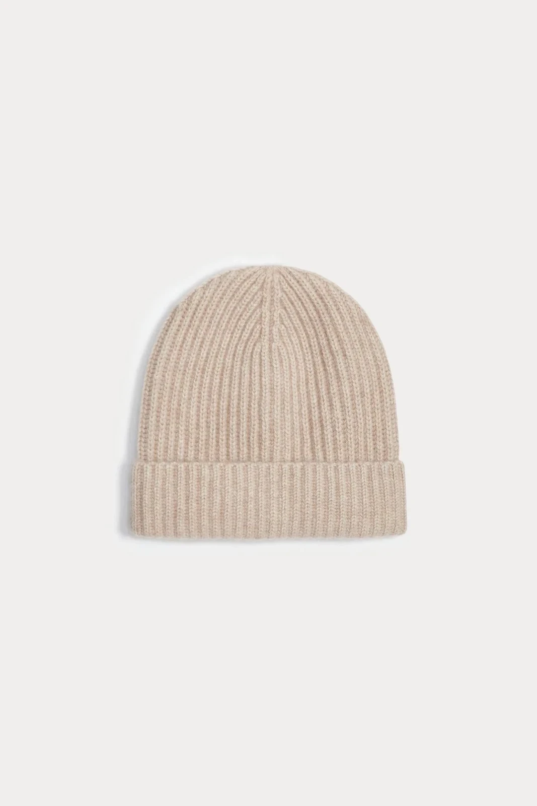 WESTON RIBBED BEANIE - FLAX