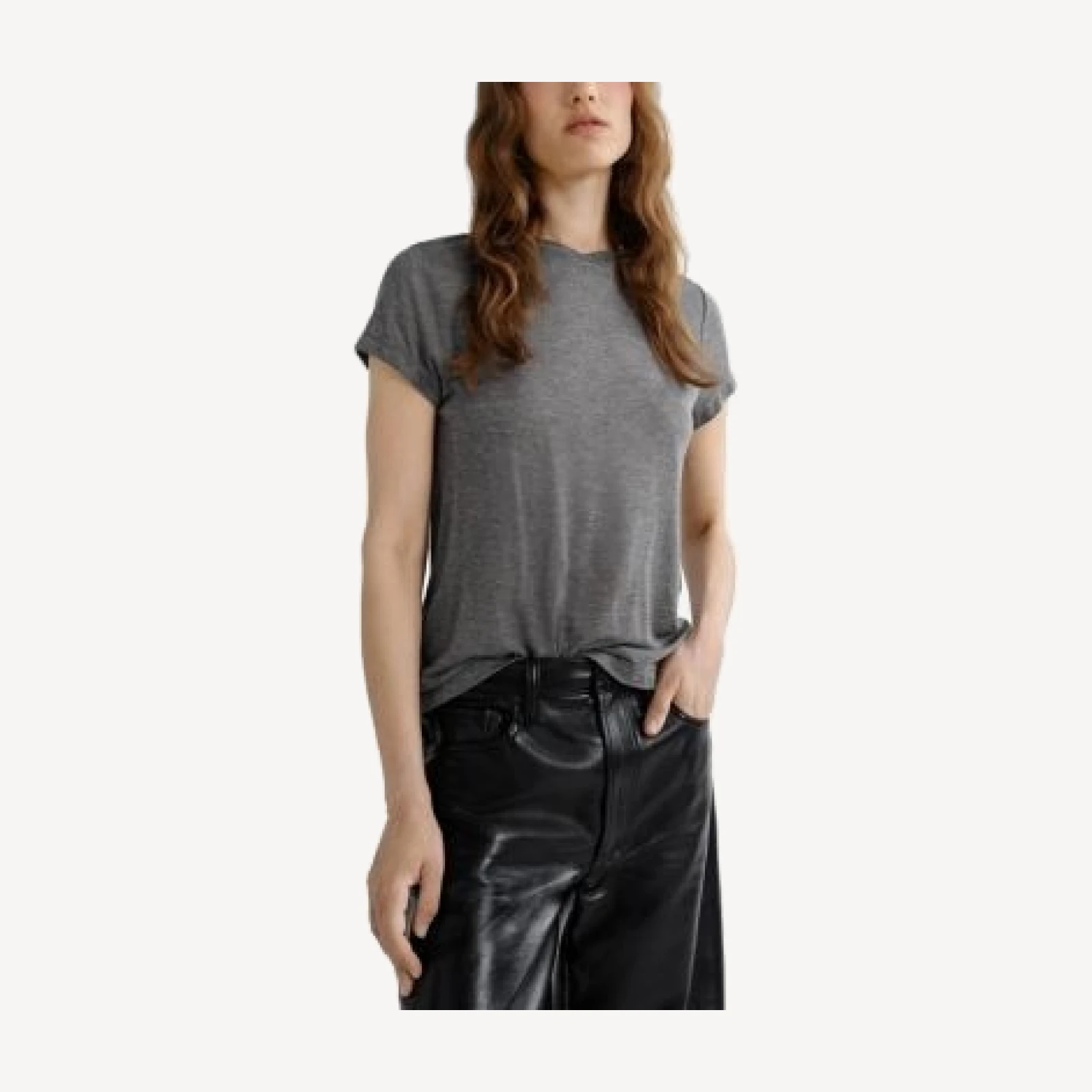 Agolde Long Line Adine Tee