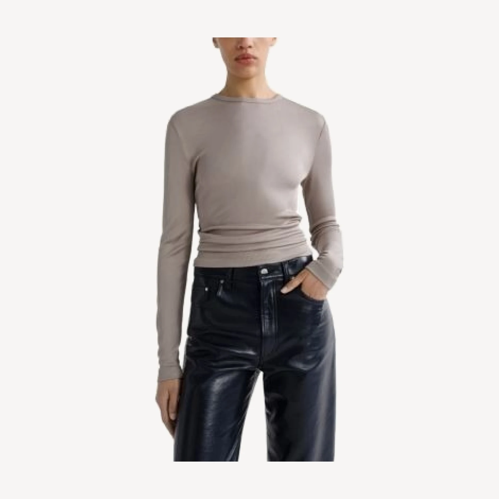 Agolde Delphi Slim Long Sleeve Tee