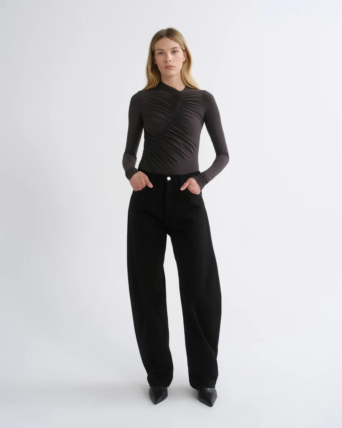 Luna High Rise Pieced Taper (Weightless) in Cover