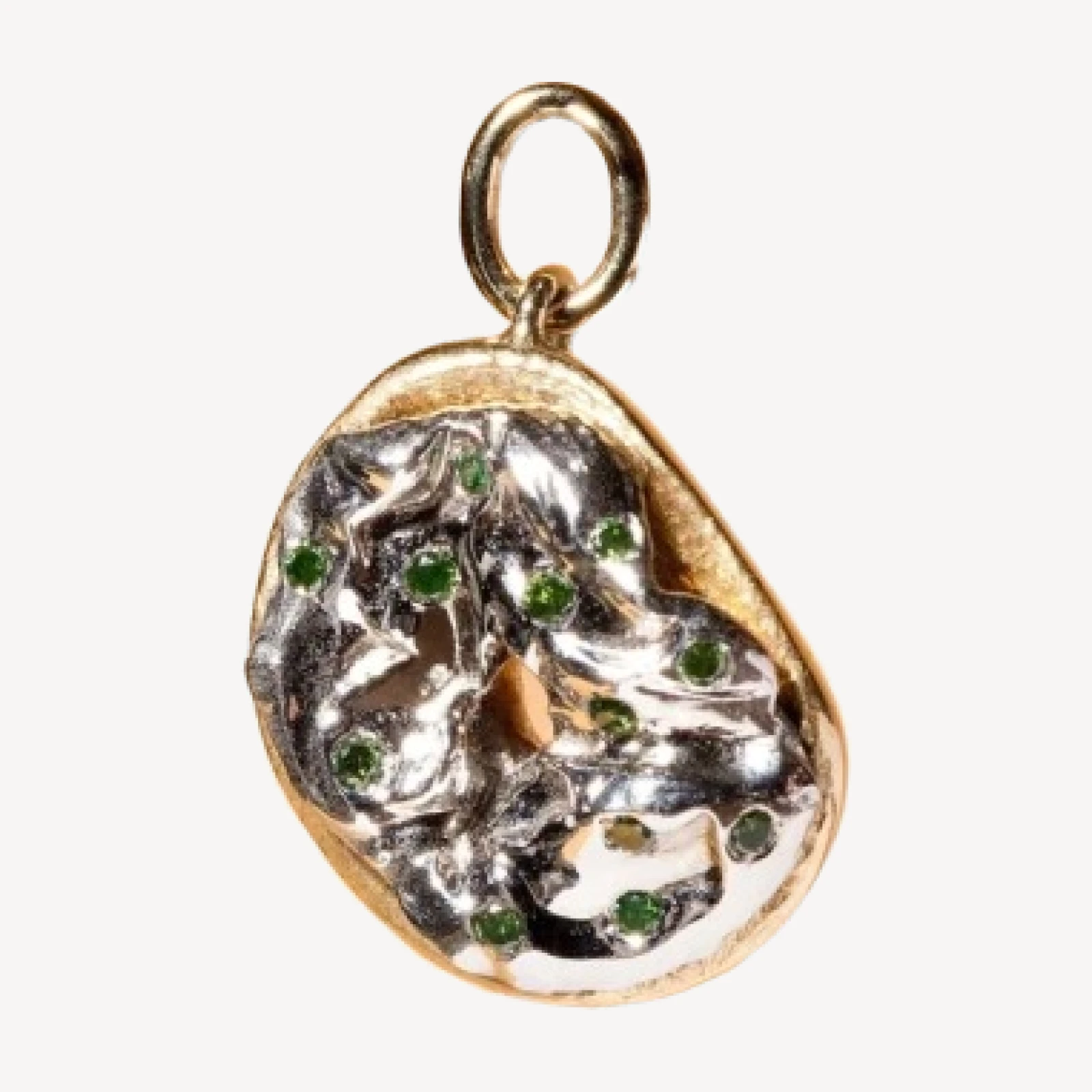 Poppy Seed Bagel Charm with Cream Cheese & Chives