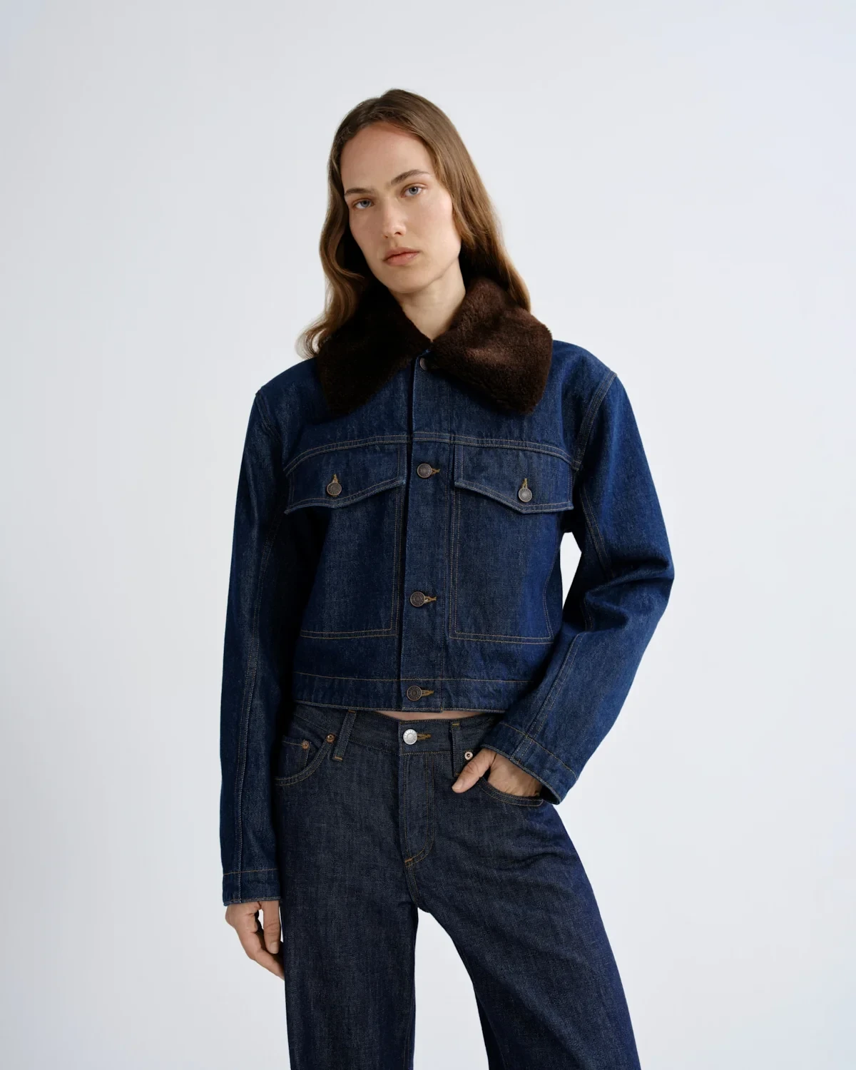 Walker Jacket in Rinse