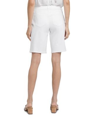 Nydj Lilly High Rise Jean Shorts in Optic White