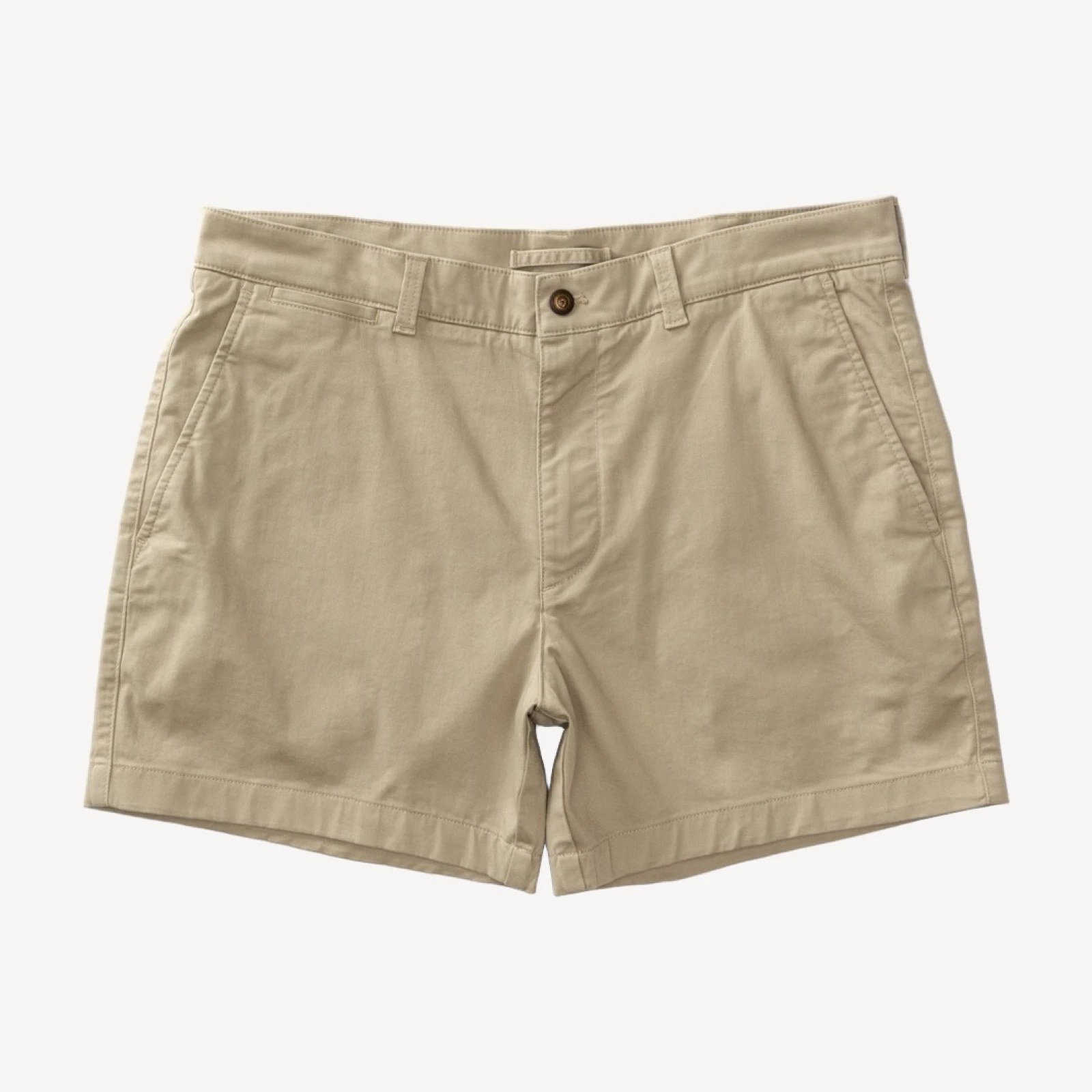 5" Gold School Chino Short - Khaki